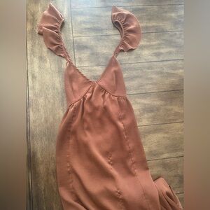 Free People Day or Night Maxi Slip in myrrh